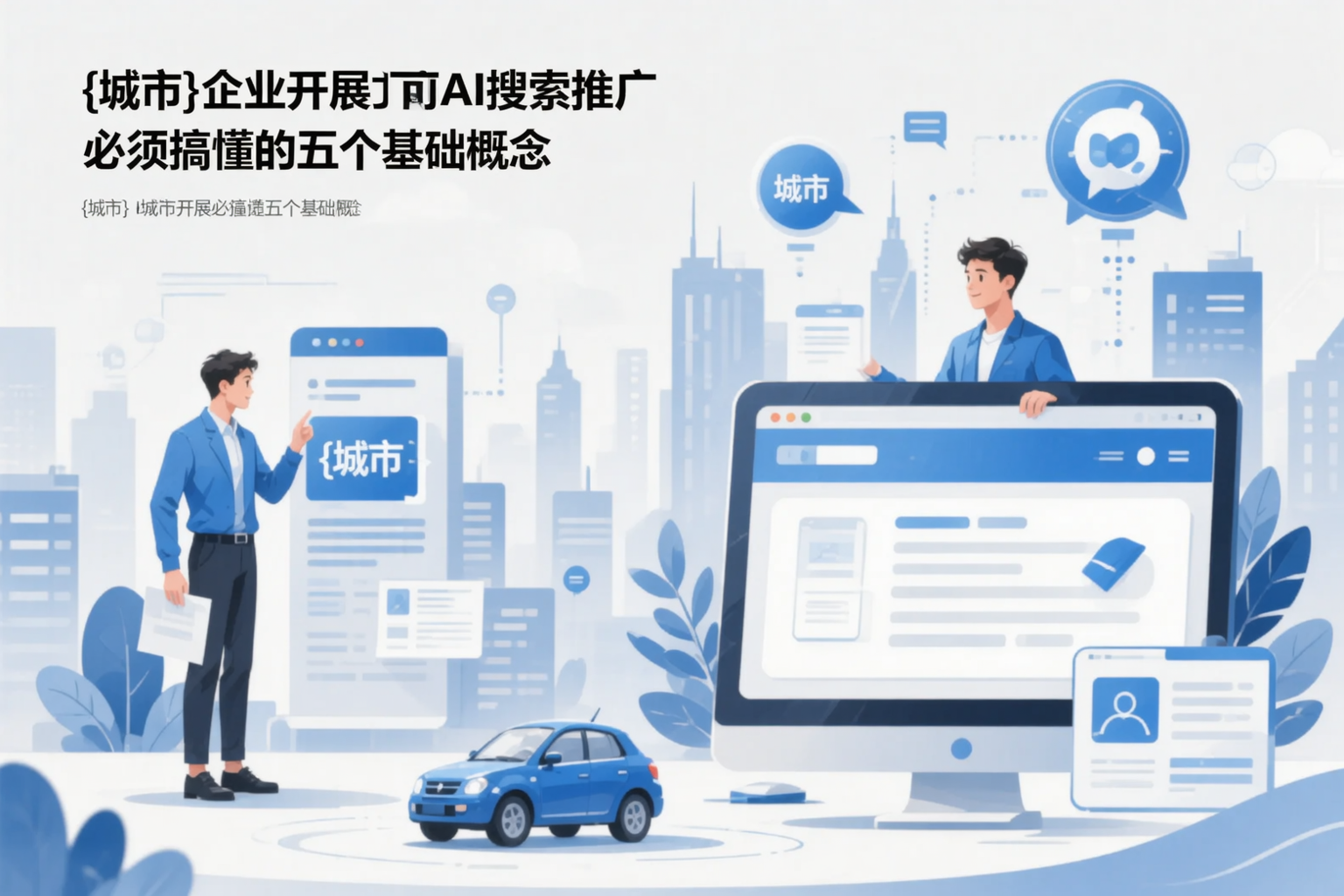 石嘴山企业开展AI搜索推广前必须搞懂的五个基础概念