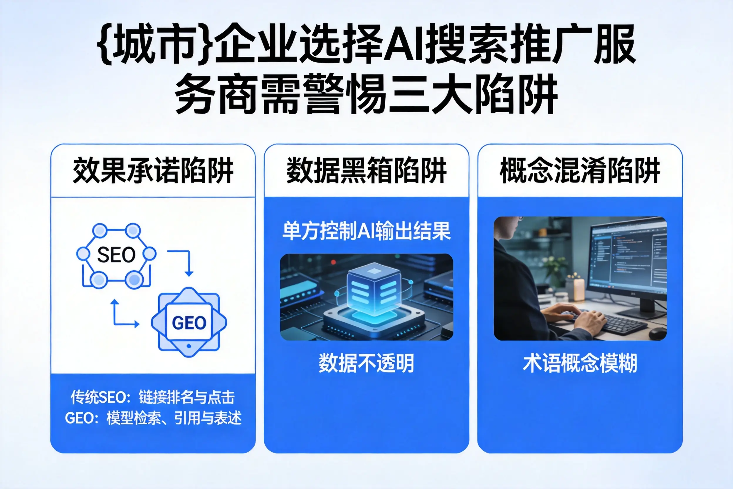 石嘴山企业选择AI搜索推广服务商需警惕三大陷阱