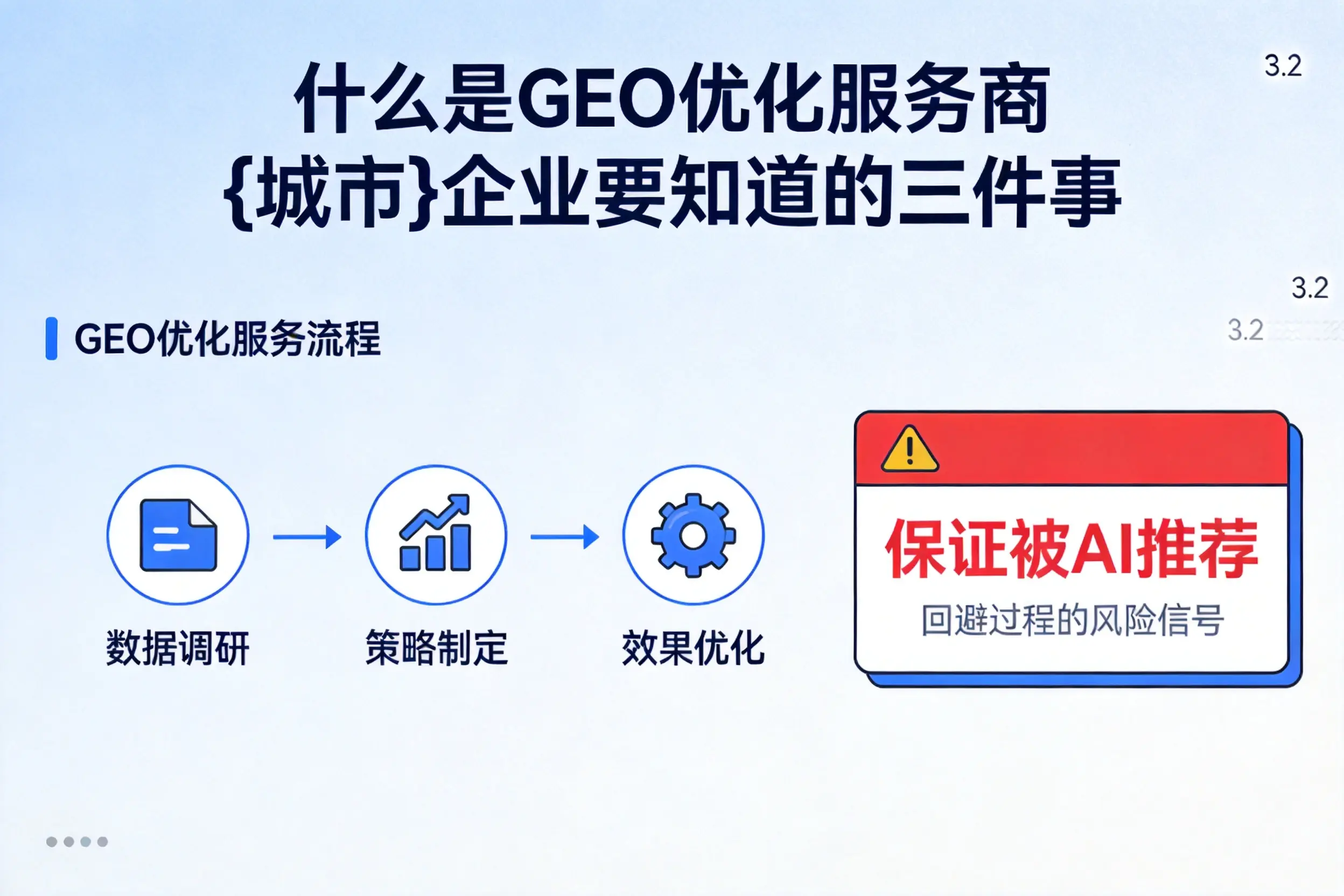 什么是GEO优化服务商石嘴山企业要知道的三件事