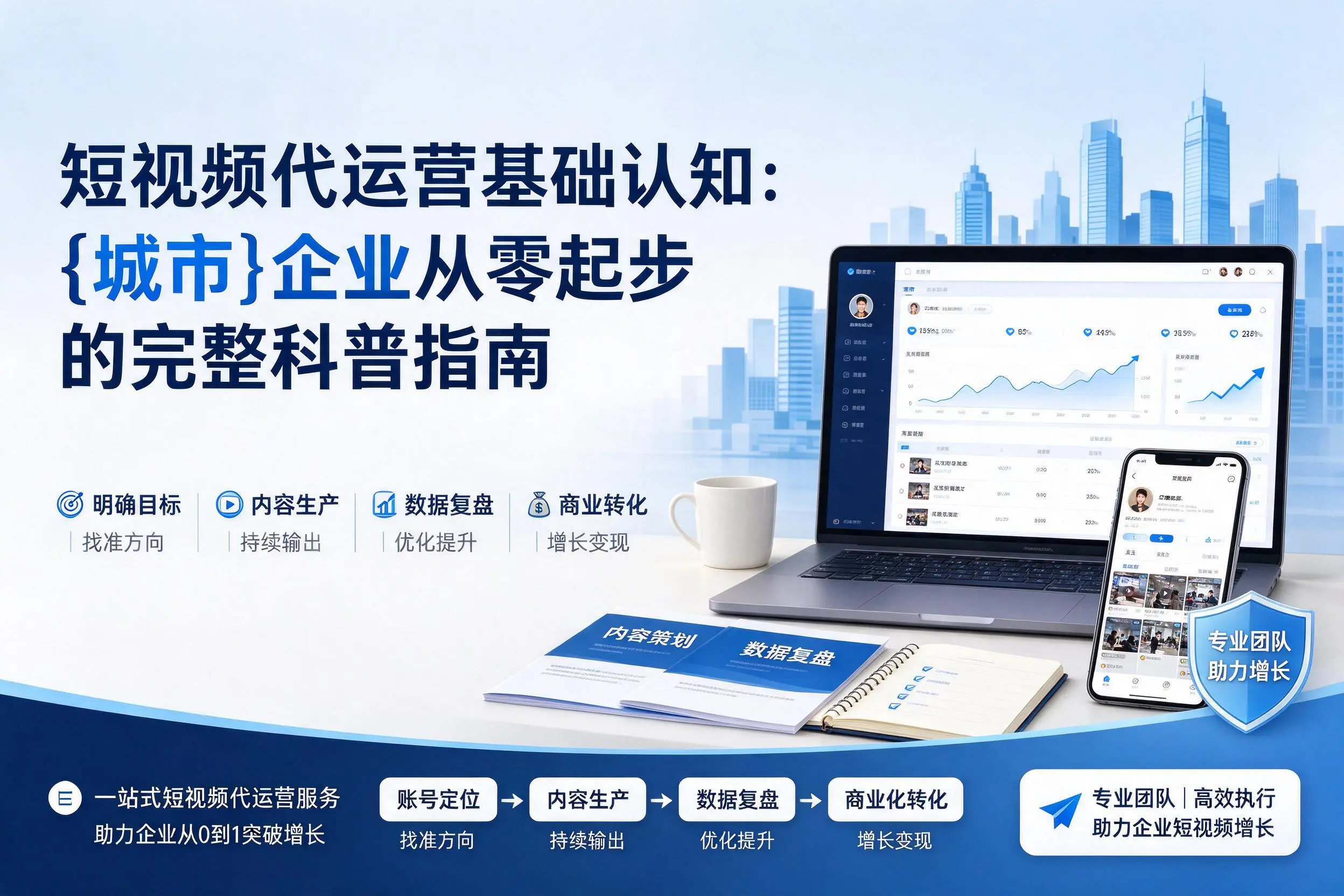 短视频代运营基础认知：石嘴山企业从零起步的完整科普指南