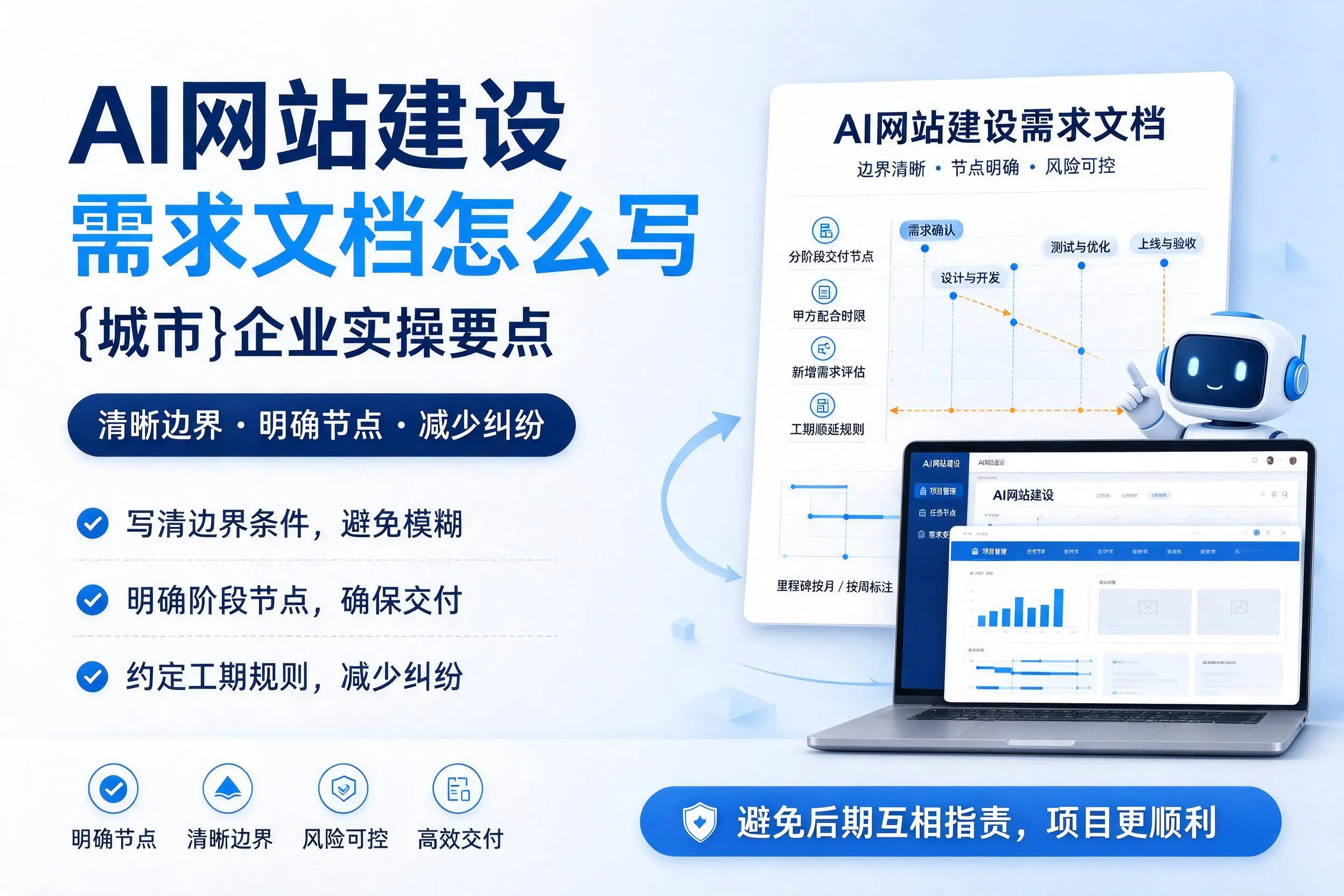 AI网站建设需求文档怎么写，石嘴山企业实操要点