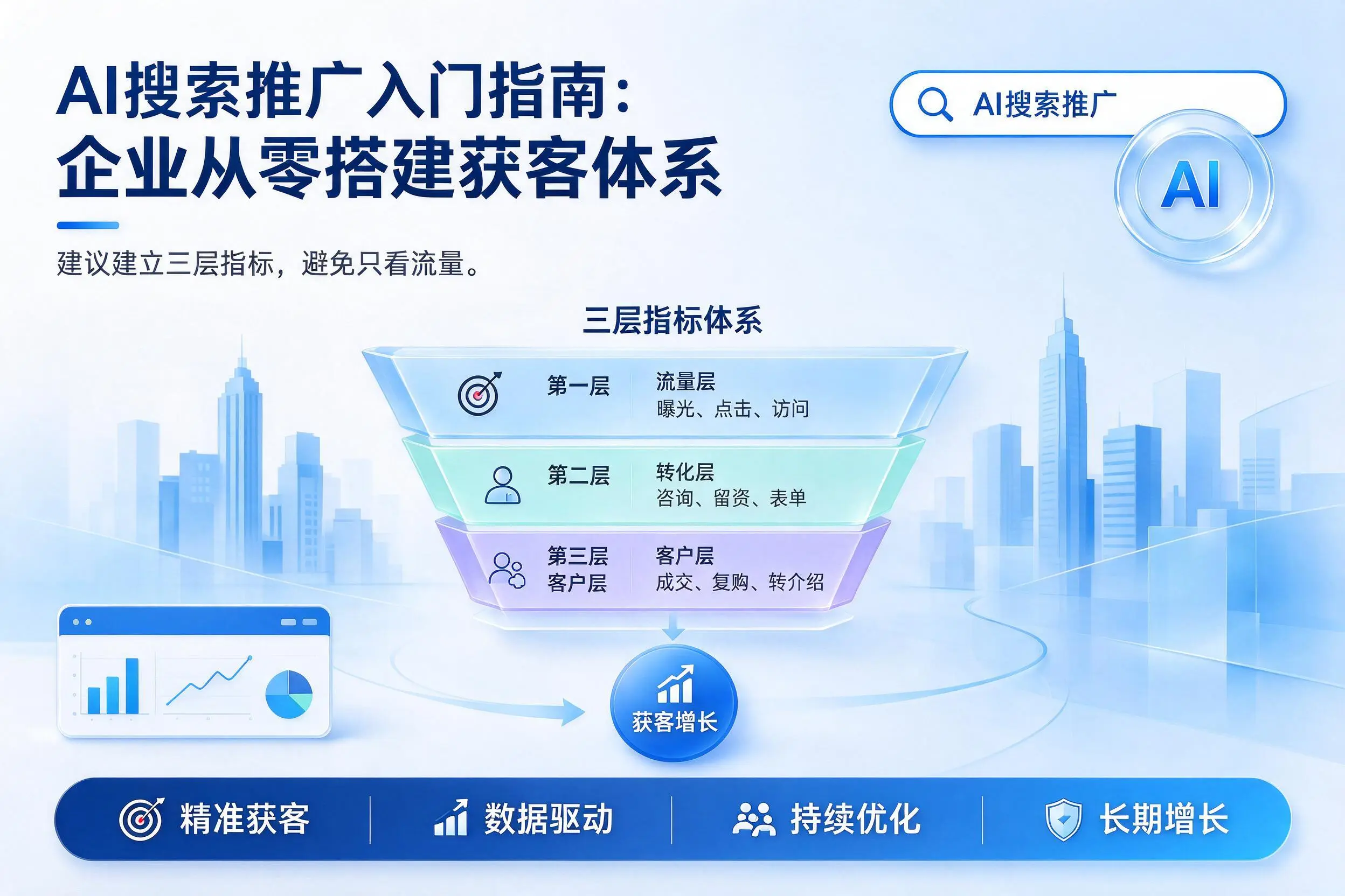AI搜索推广入门指南：石嘴山企业从零搭建获客体系